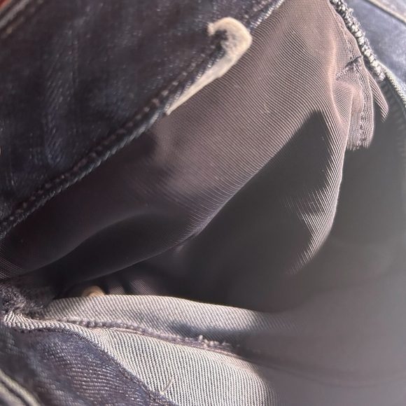 Athleta Sculptex Stretch Skinny Jeans Dark Wash Sz 6 - Picture 12 of 12